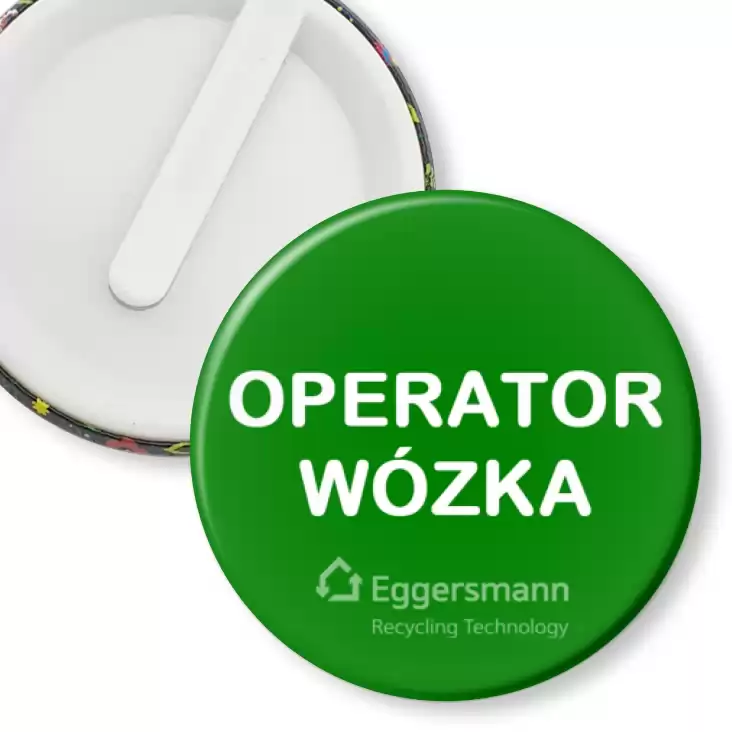przypinka klips Eggersmann Operator wózka
