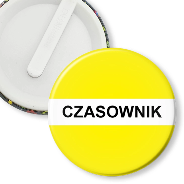 przypinka klips Gramatyka czasownik