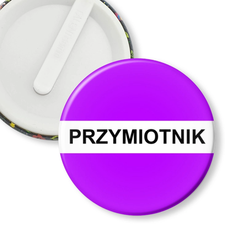 przypinka klips Gramatyka przymiotnik
