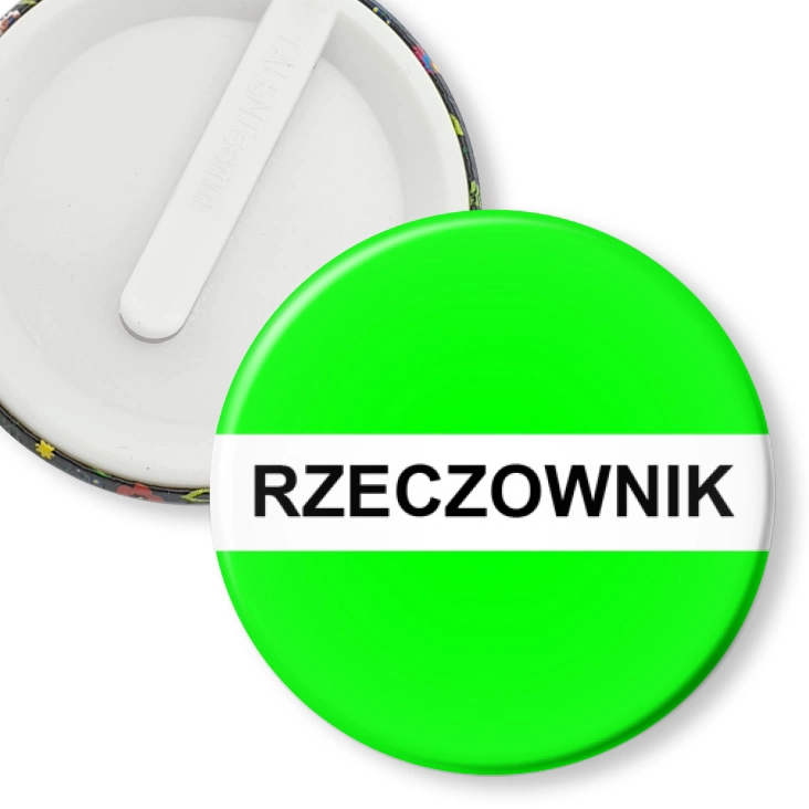 przypinka klips Gramatyka rzeczownik