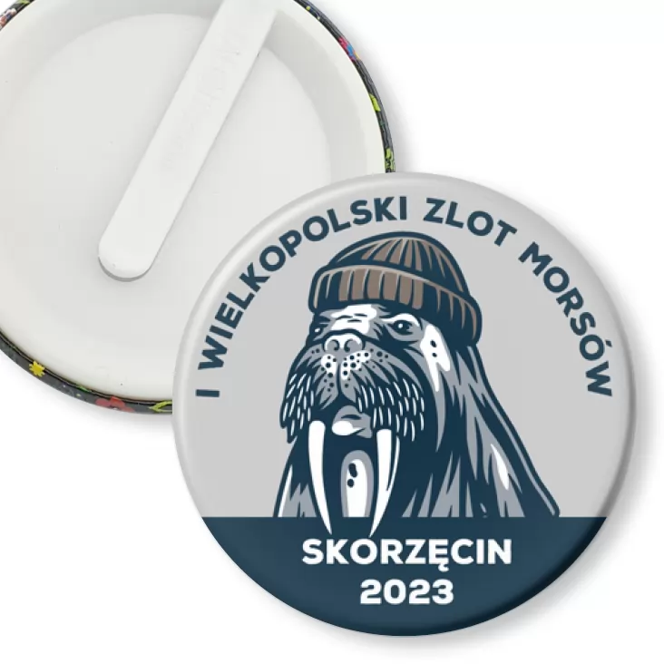 przypinka klips I Wielkopolski Zlot Morsów Skorzęcin 2023