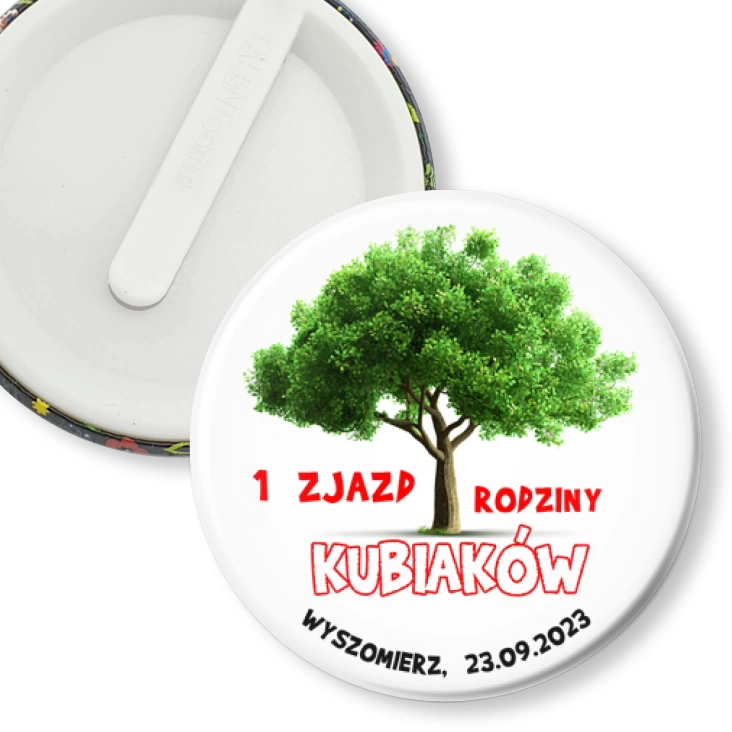 przypinka klips I Zjazd rodziny Kubiaków