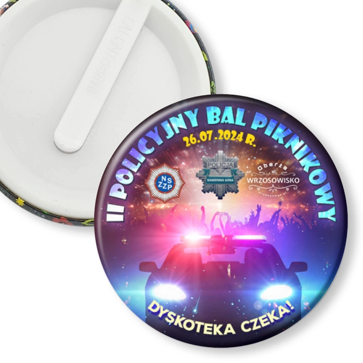 przypinka klips II Policyjny Bal Piknikowy 2024