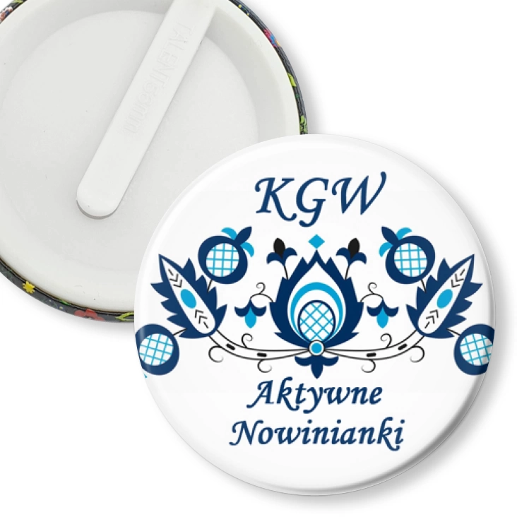 przypinka klips KGW aktywne Nowinianki