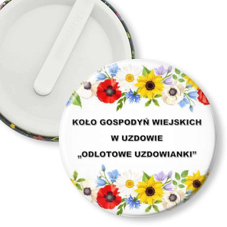 przypinka klips KGW Uzdowianki