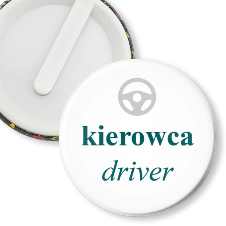 przypinka klips Kierowca driver