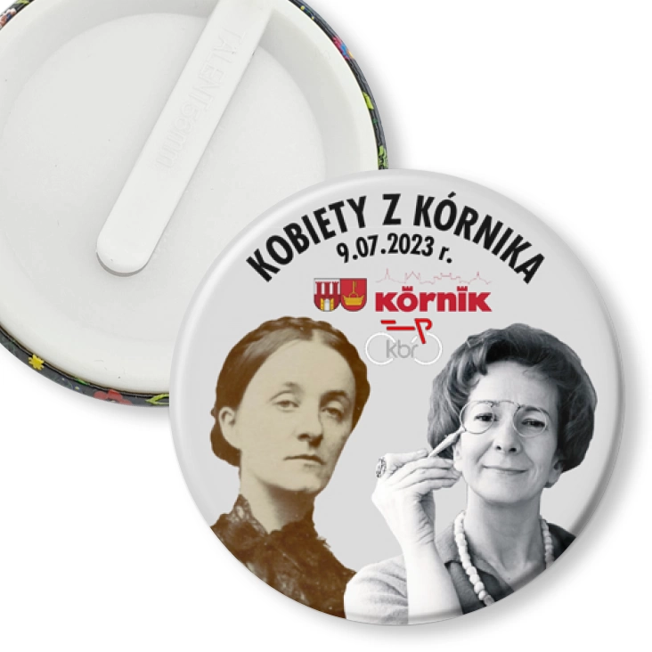 przypinka klips Kobiety z Kórnika