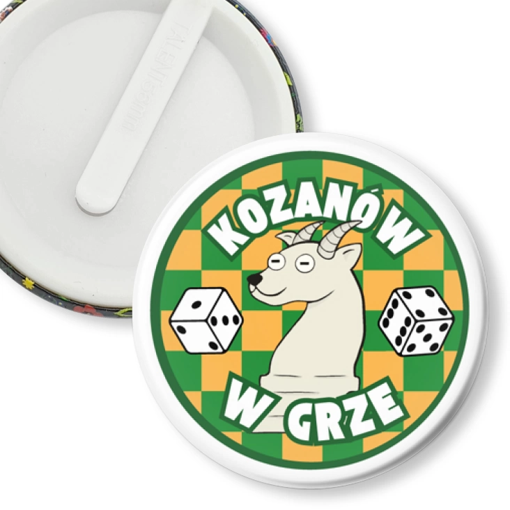 przypinka klips Kozanów w grze