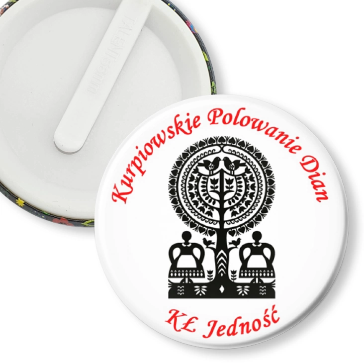 przypinka klips Kurpiowskie Polowanie Dian