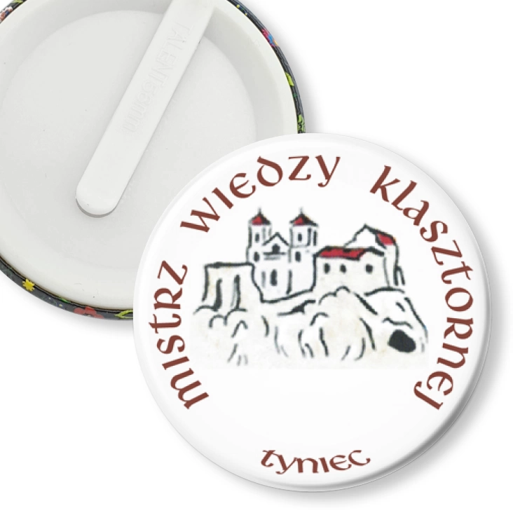 przypinka klips Mistrz Wiedzy Klasztornej