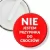 Przypinka klips Nie jestem przypinka do crocsów