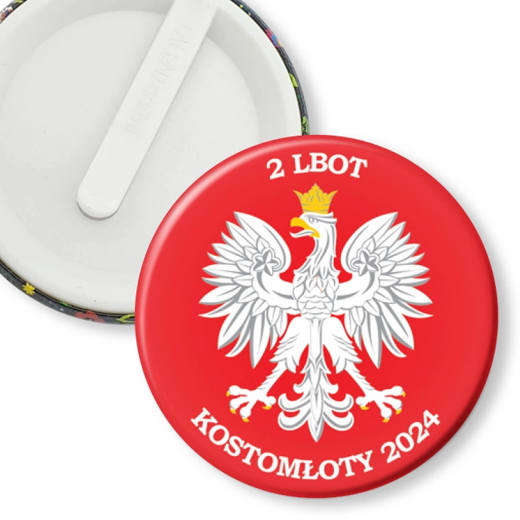 przypinka klips Orzeł Kostomłoty 2024