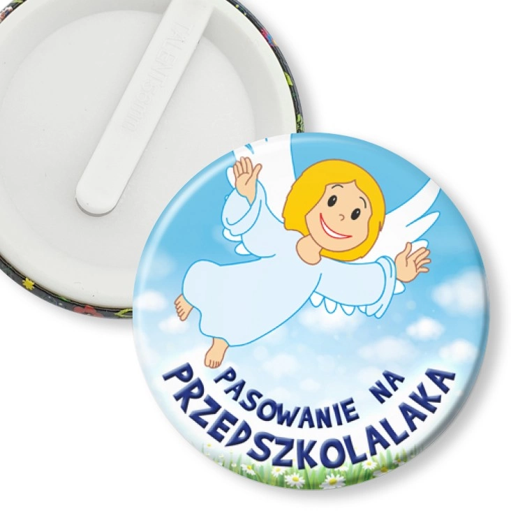 przypinka klips Pasowanie na przedszkolaka grupa Aniołki