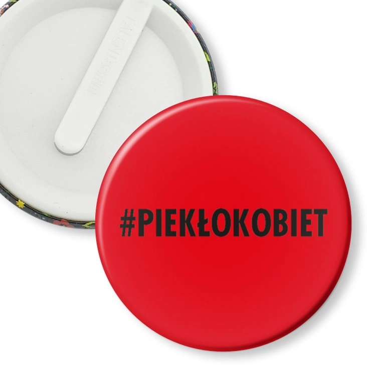 przypinka klips Piekło kobiet