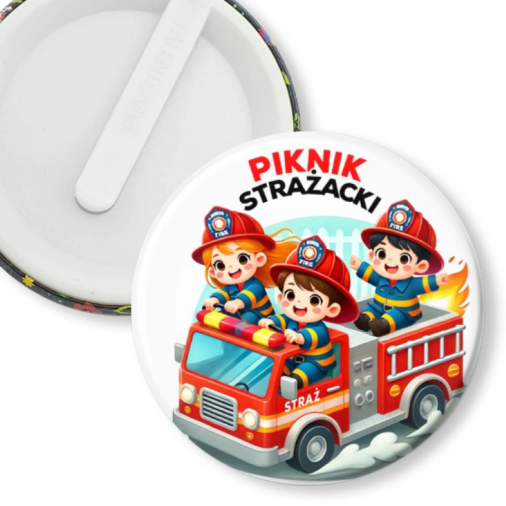 przypinka klips Piknik strażacki