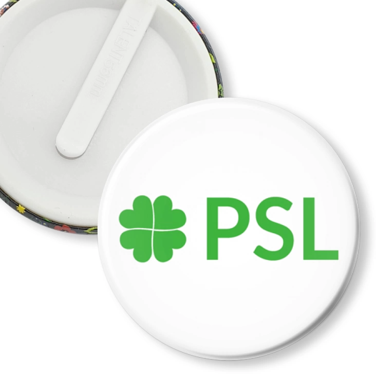 przypinka klips Polskie Stronnictwo Ludowe PSL