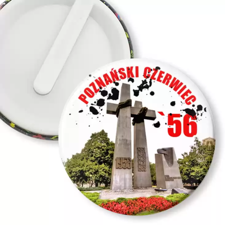 przypinka klips Poznański Czerwiec `56 Plac Krzyży
