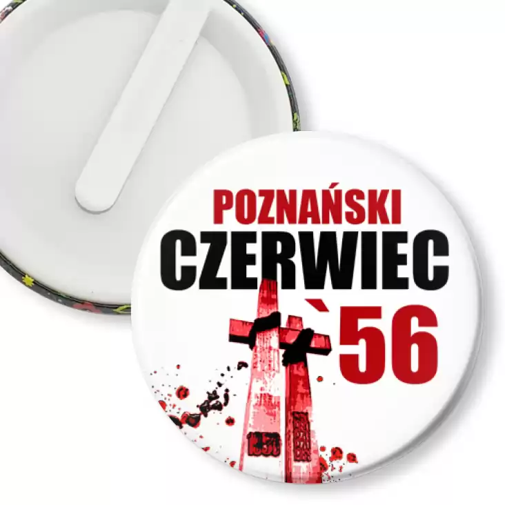 przypinka klips Rocznica Poznańskiego Czerwca