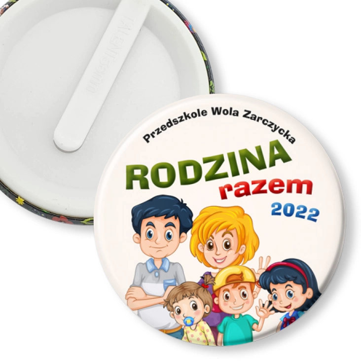 przypinka klips Rodzina Razem 2022