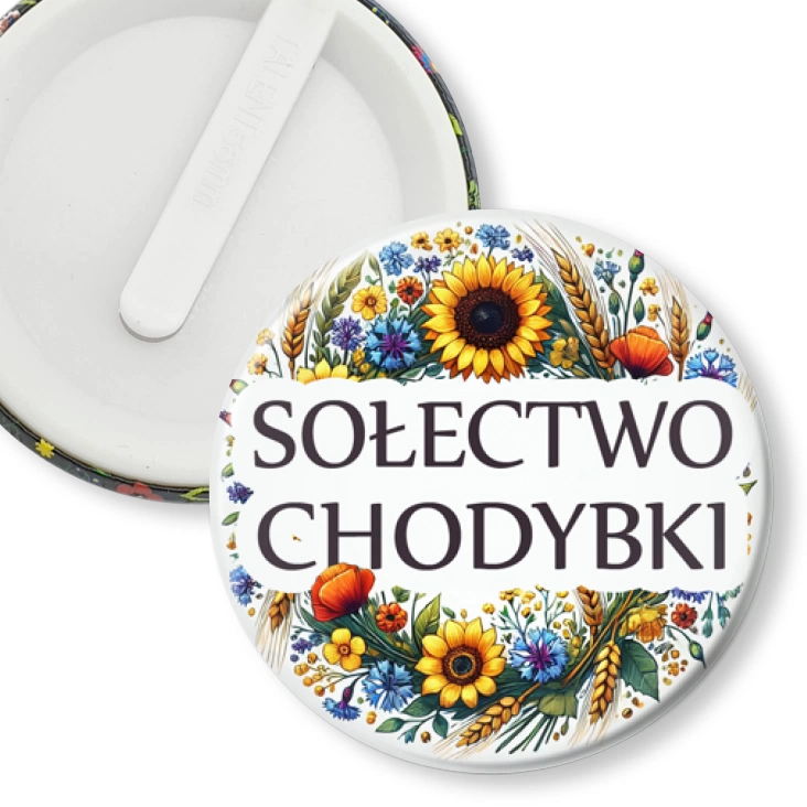 przypinka klips Sołectwo Chodybki