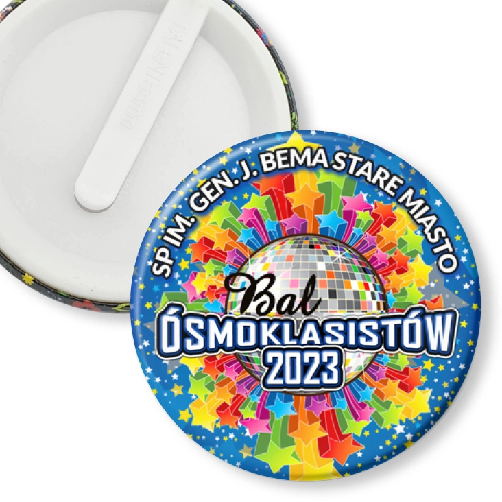 przypinka klips SP Stare Miasto Bal Ósmoklasistów 2023