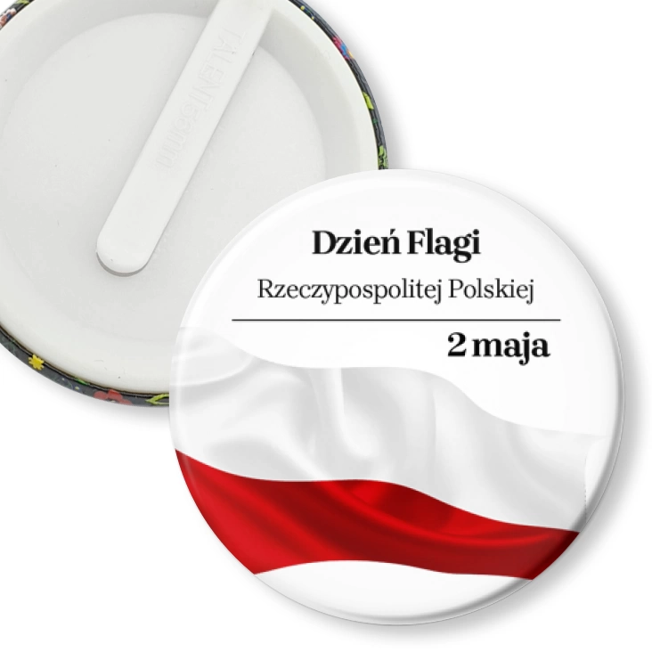 przypinka klips Święto flagi państwowej