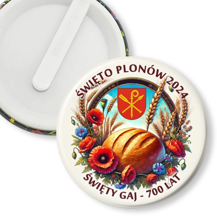przypinka klips Święto Plonów Rychliki 2024