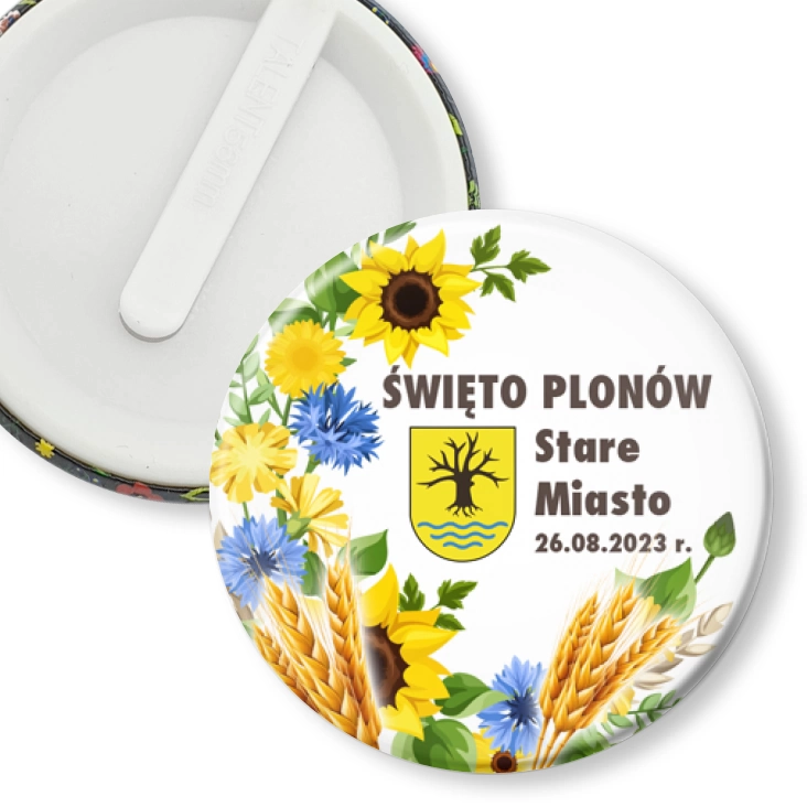 przypinka klips Święto Plonów Stare Miasto 2023