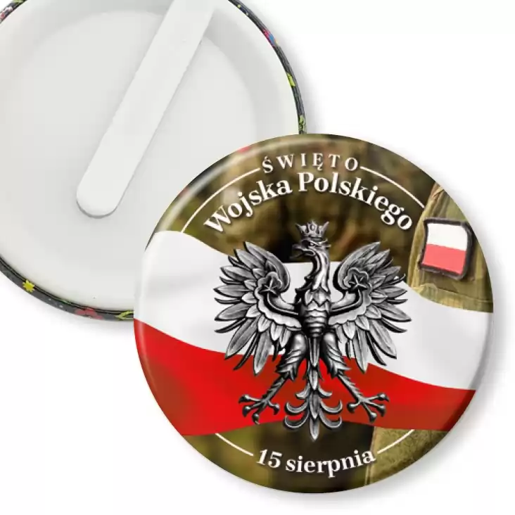 przypinka klips Święto Wojska Polskiego