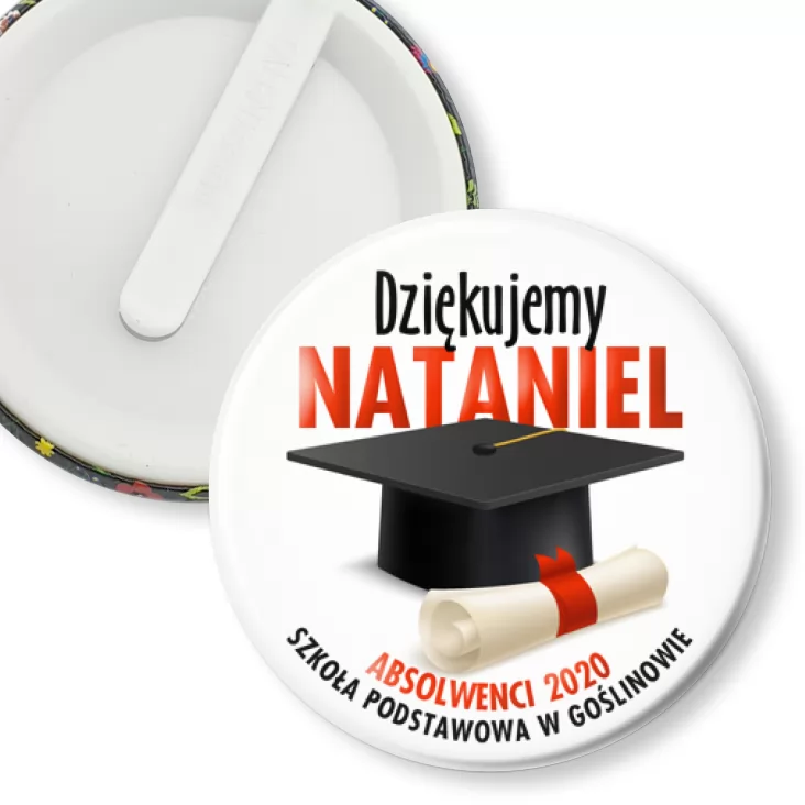 przypinka klips Szkoła Podstawowa w Goślinowie