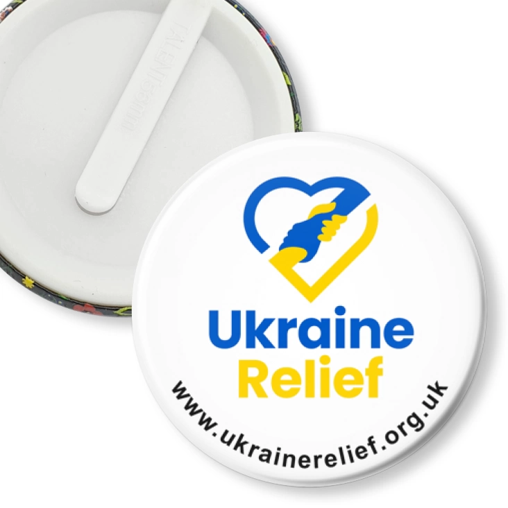 przypinka klips Ukraine Relief