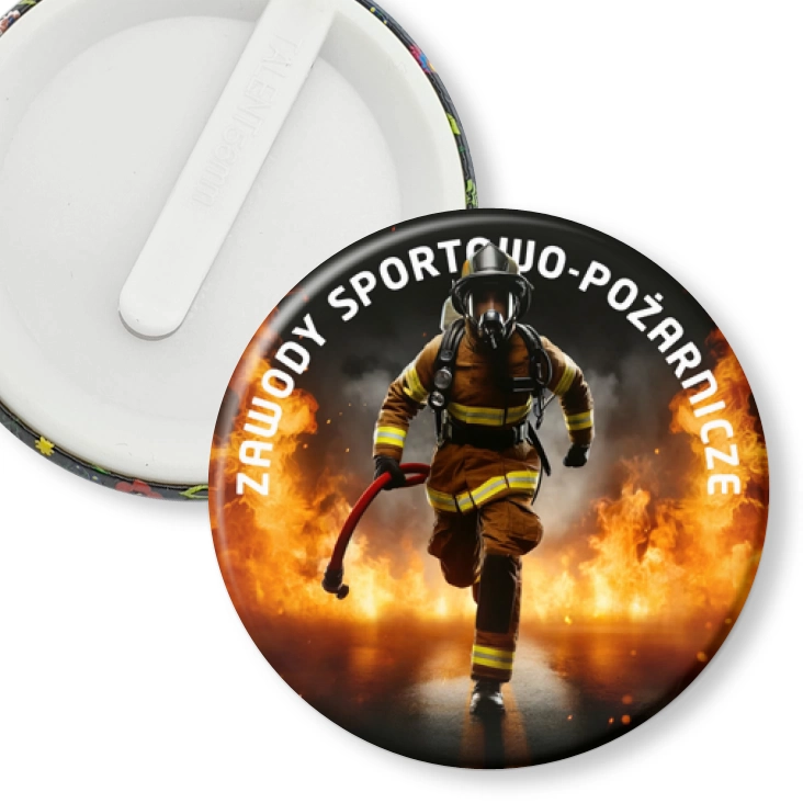 przypinka klips Zawody Sportowo-Pożarnicze