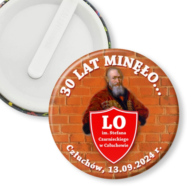 przypinka klips Zjazd po 30 latach Stefan Czarniecki