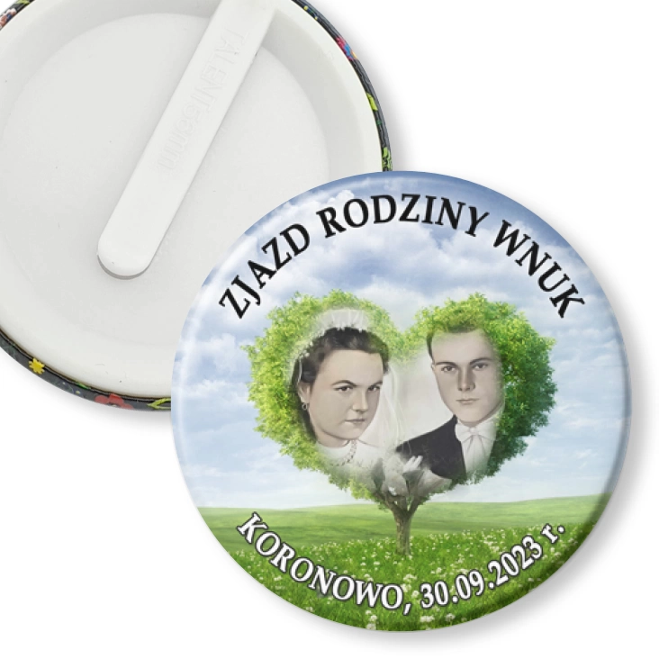 przypinka klips Zjazd Rodziny Wnuk