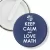 Przypinka klips Matura Keep Calm and Love Math