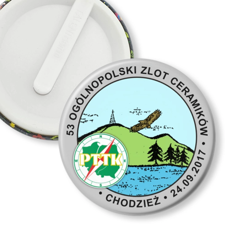 przypinka klips 53 Ogólnopolski Zlot Ceramików