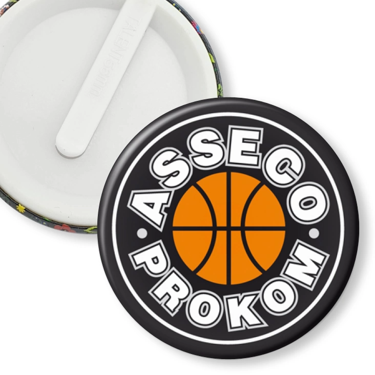 przypinka klips Asseco Prokom Gdynia C