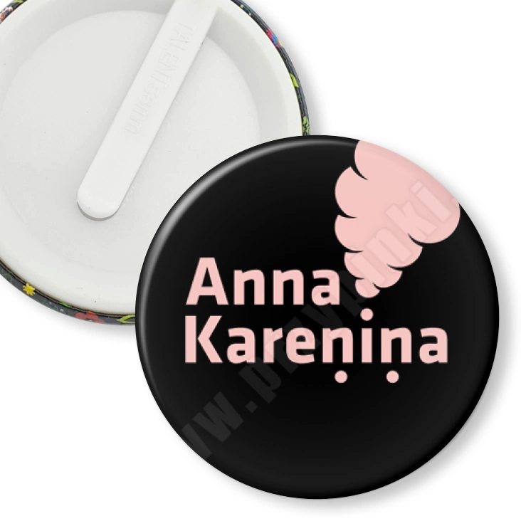 przypinka klips Anna Karenina
