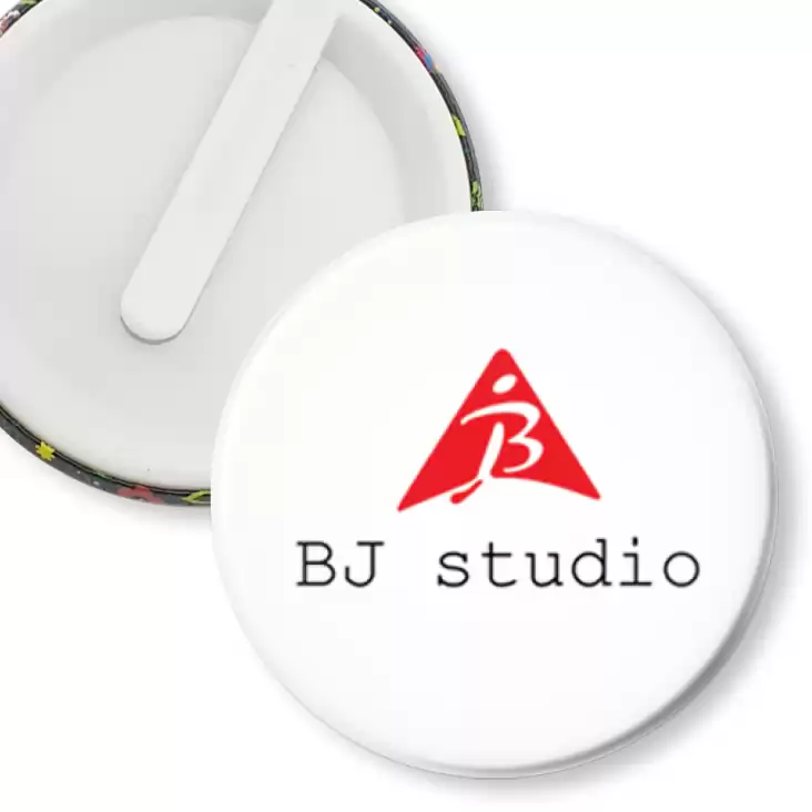 przypinka klips BJ Studio
