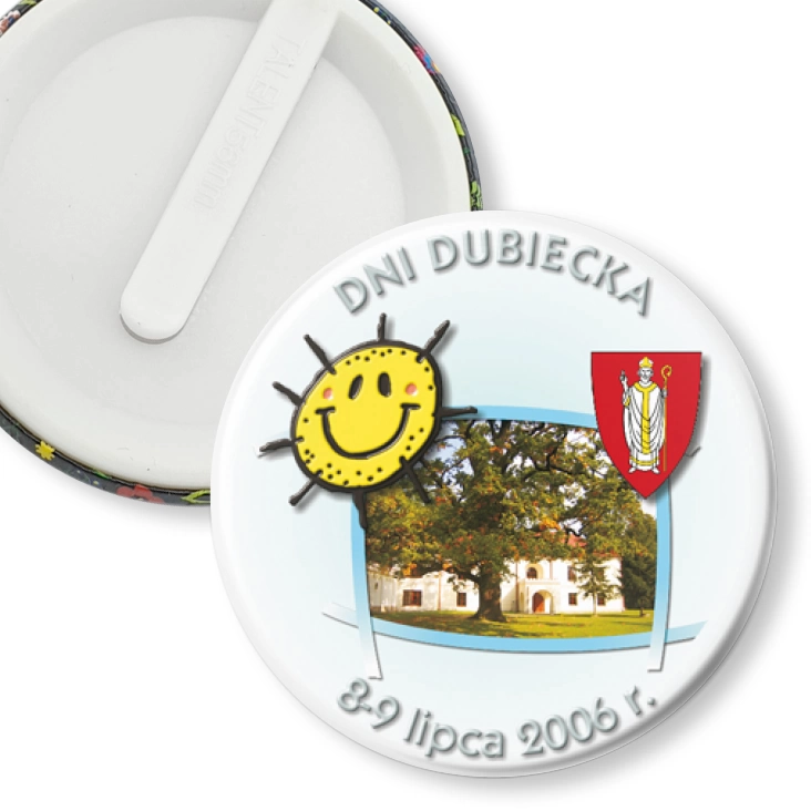 przypinka klips Dni Dubiecka 2006