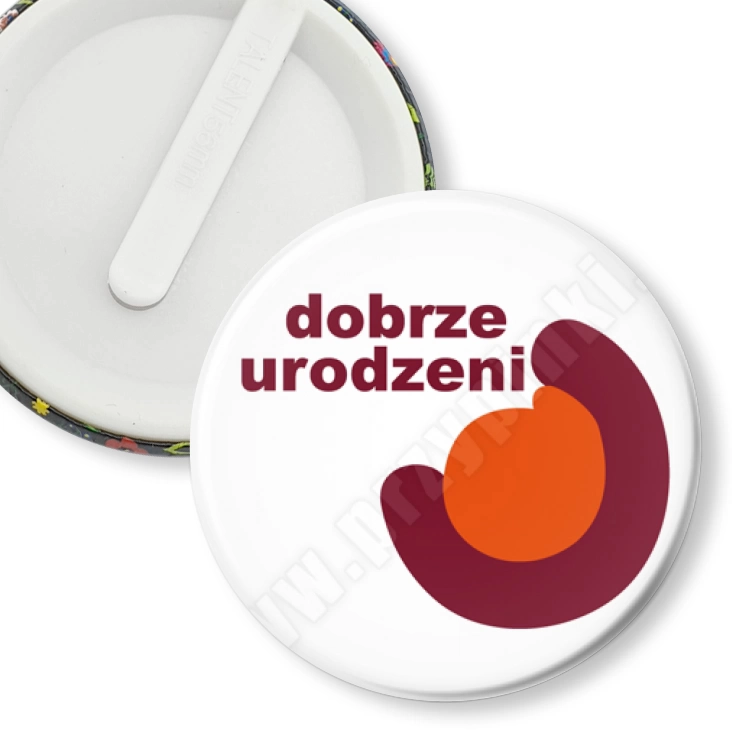 przypinka klips Dobrze urodzeni