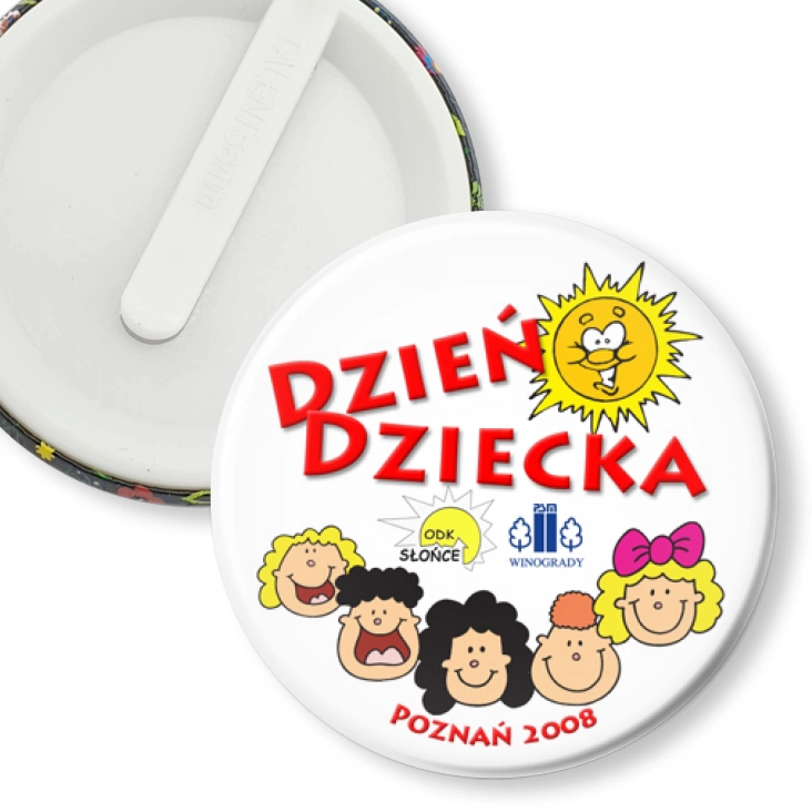 przypinka klips Dzień Dziecka 2008