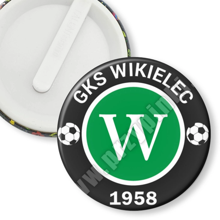 przypinka klips GKS Wikielec