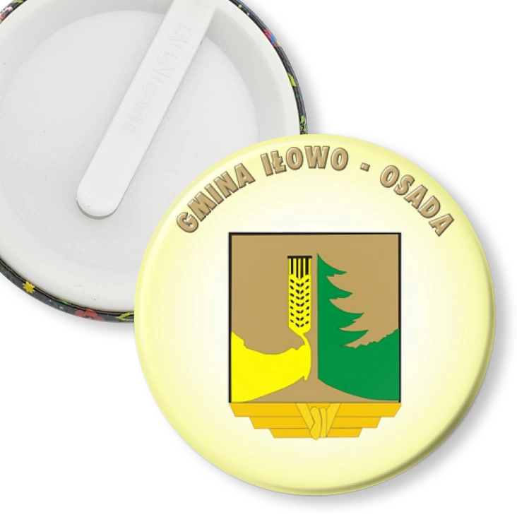 przypinka klips Gmina Iłowo - Osada