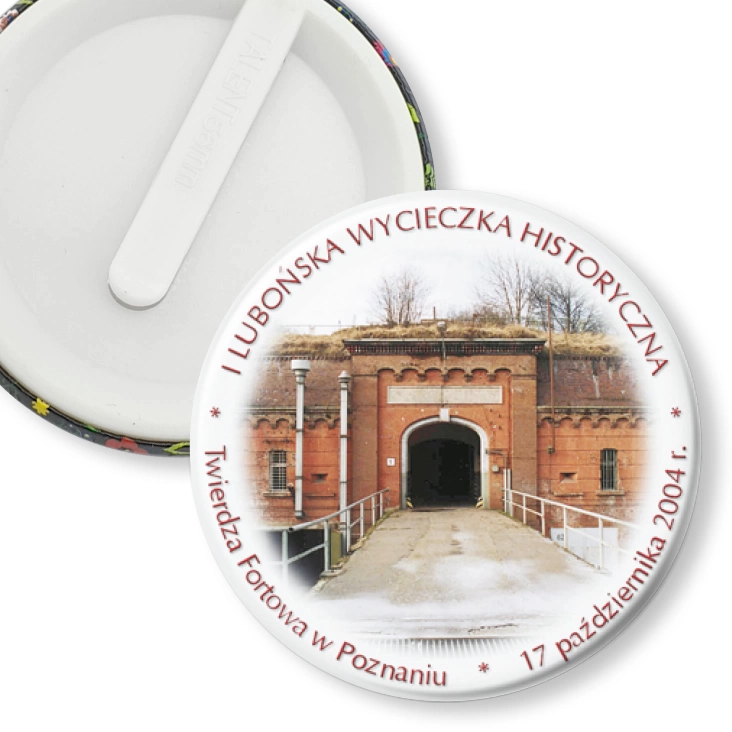 przypinka klips I Lubońska Wycieczka Historyczna
