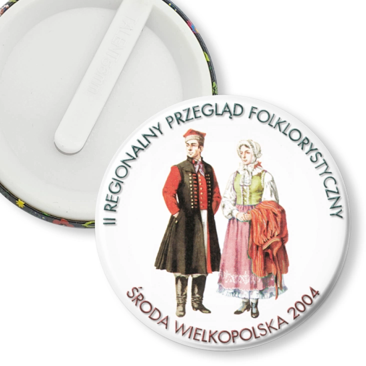 przypinka klips II Regionalny Przegląd Folklorystyczny