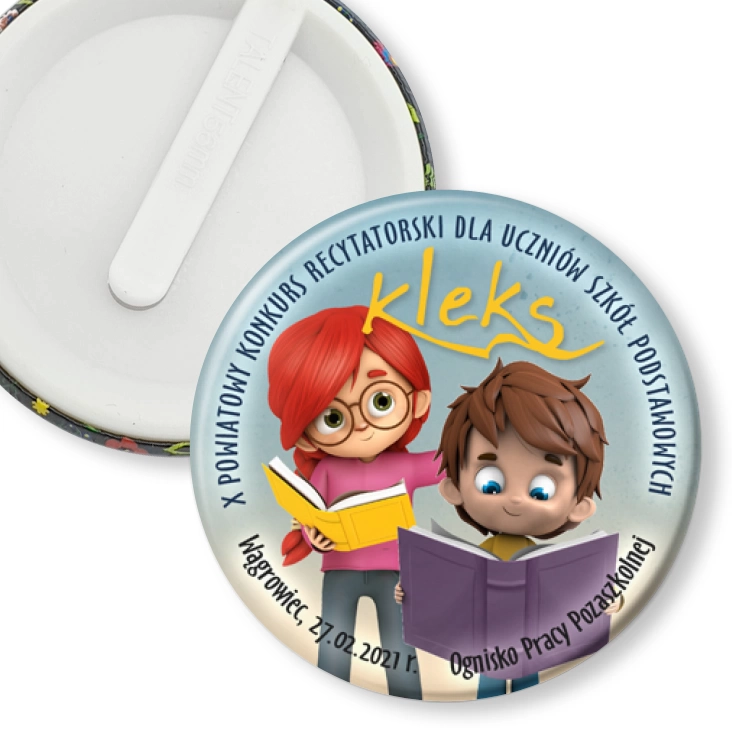 przypinka klips Kleks 2021