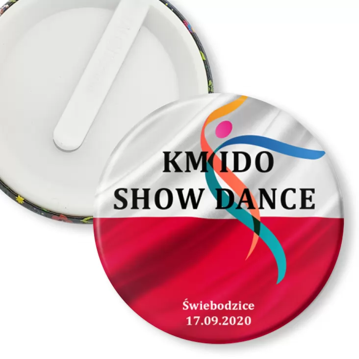 przypinka klips KM IDO Show Dance