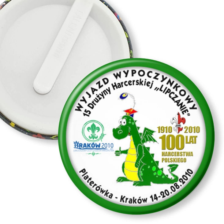 przypinka klips Lipczanie