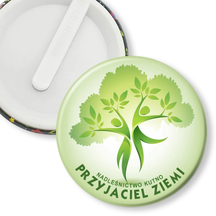 przypinka klips Nadleśnictwo Kutno